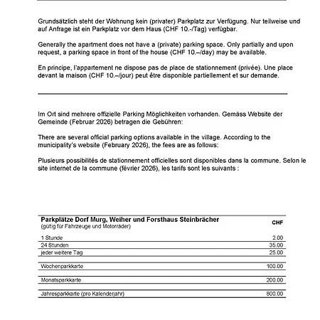 Dachwohnung Walensee Murg